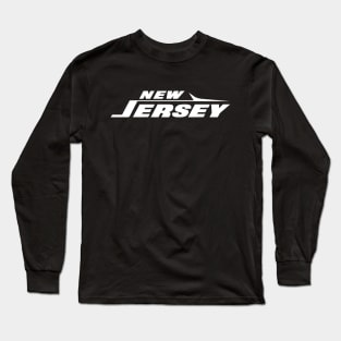 New Jersey Jets (White) Long Sleeve T-Shirt